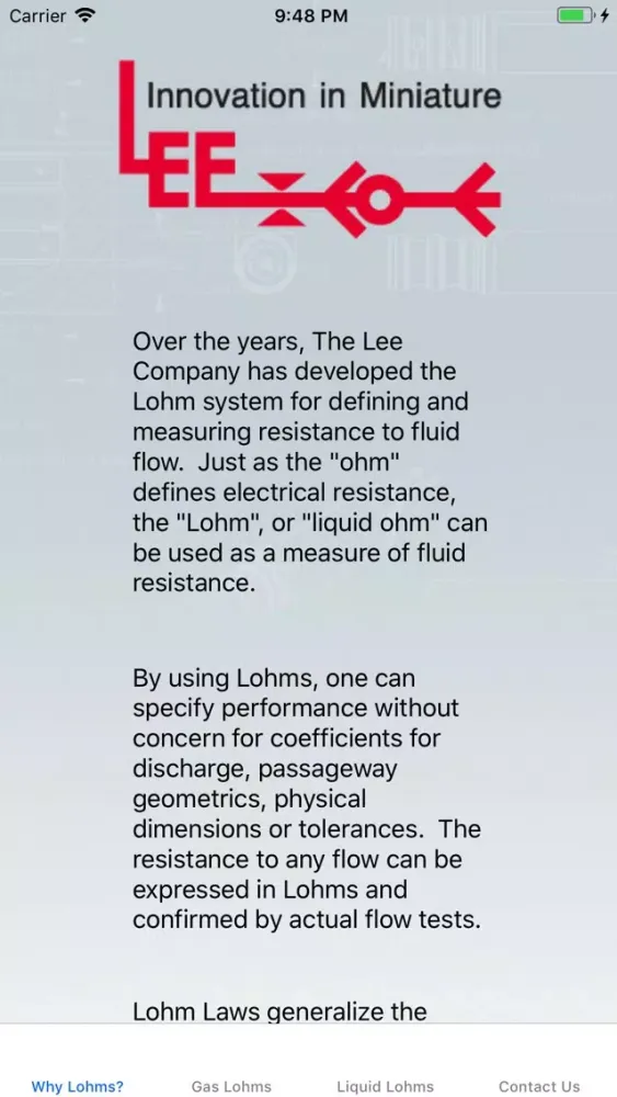 Tangkapan skrin Lee Lohm Calculator