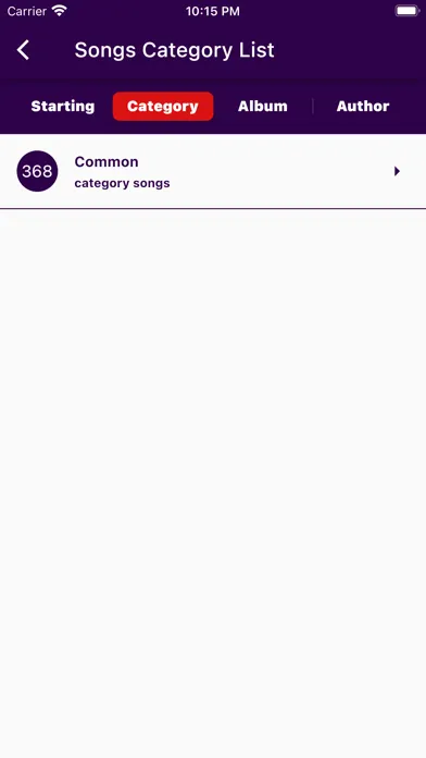 Capturas de pantalla de Christian Song Lyrics