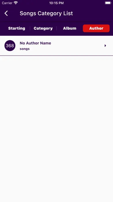 Capturas de pantalla de Christian Song Lyrics