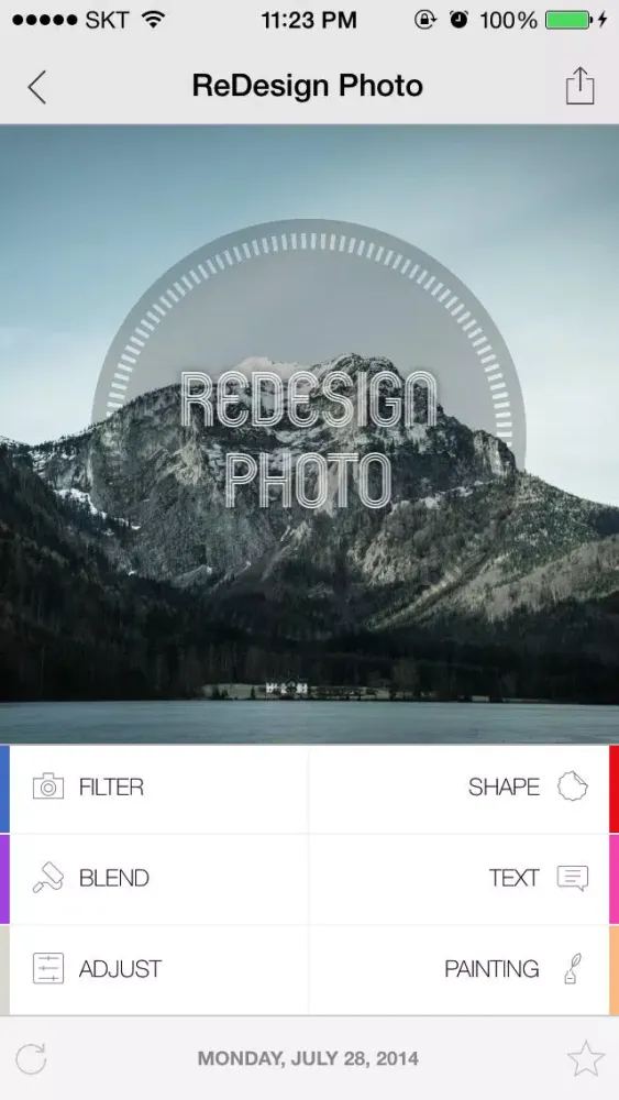 Redesign Photo Screenshots