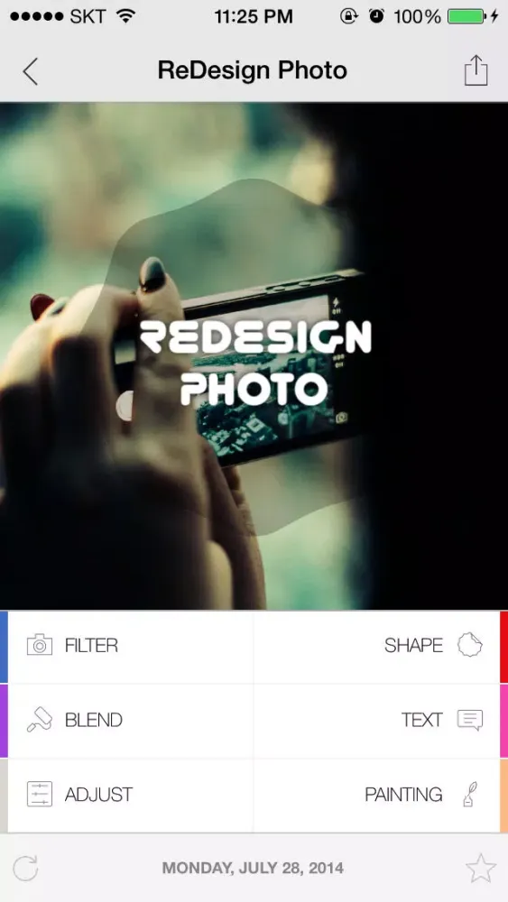 Redesign Photo Screenshots
