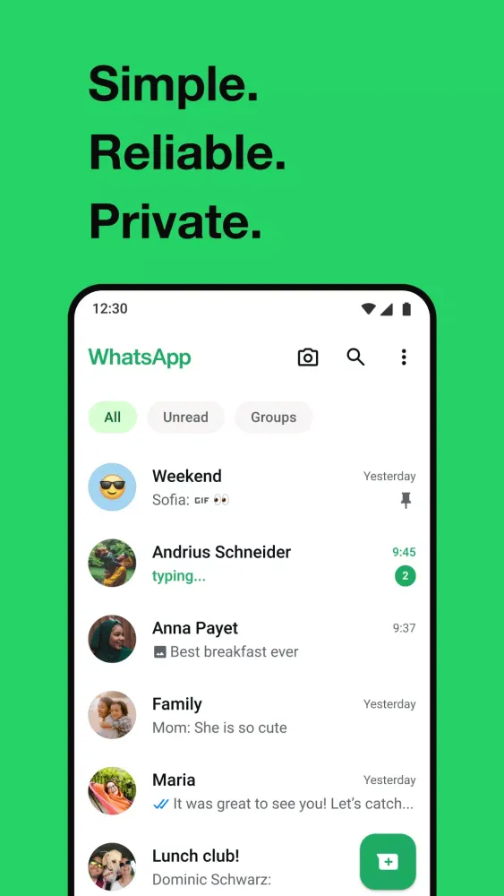 WhatsApp Messenger應用截圖
