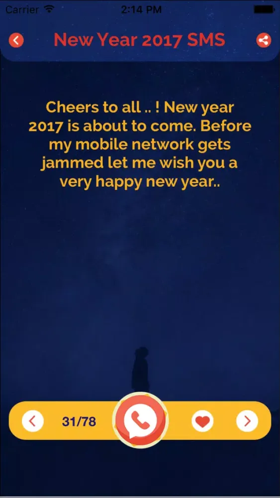New Year 2017, Christmas Photos & Picture Messages Screenshots