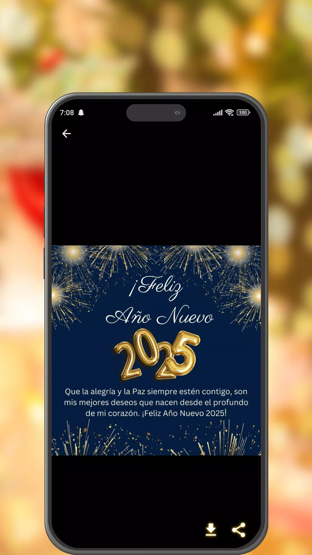 Feliz año nuevo 2025 Screenshots