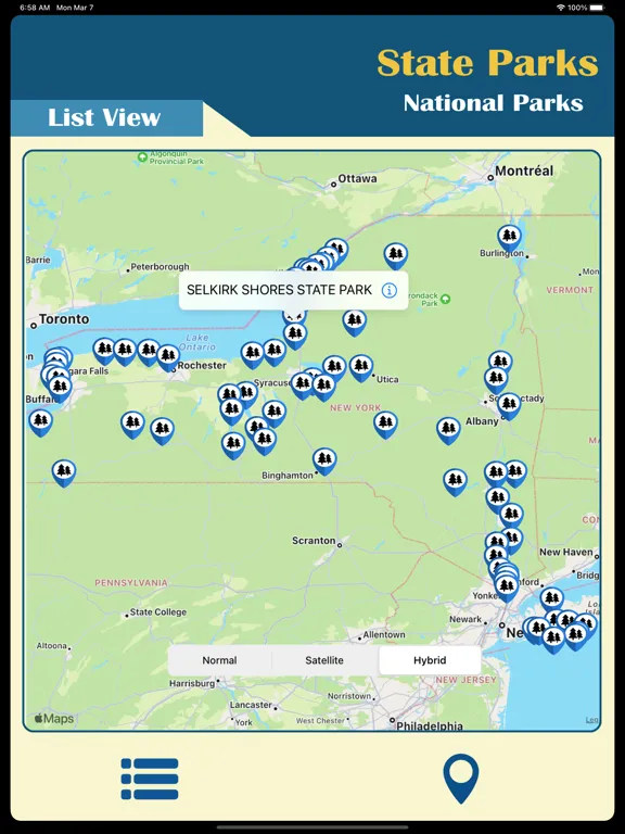 تصاویر Best New York - State Parks iPad 