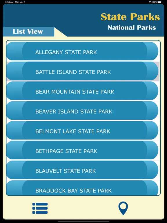 تصاویر Best New York - State Parks iPad 