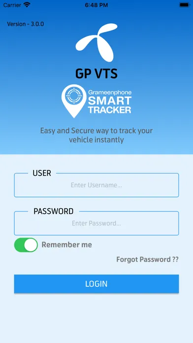Grameenphone Vehicle Tracking應用截圖