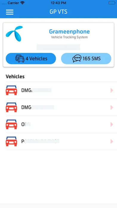 Grameenphone Vehicle Tracking應用截圖