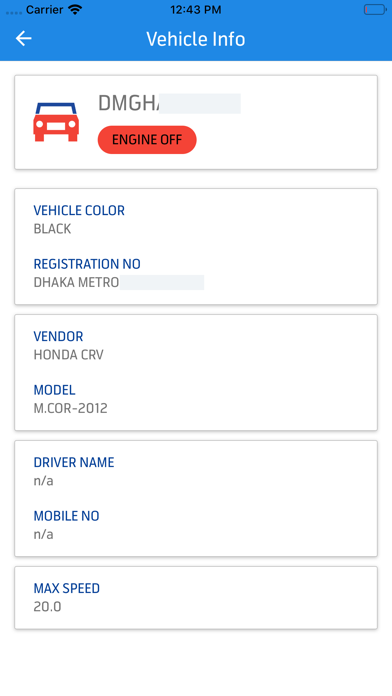 Grameenphone Vehicle Tracking应用截图