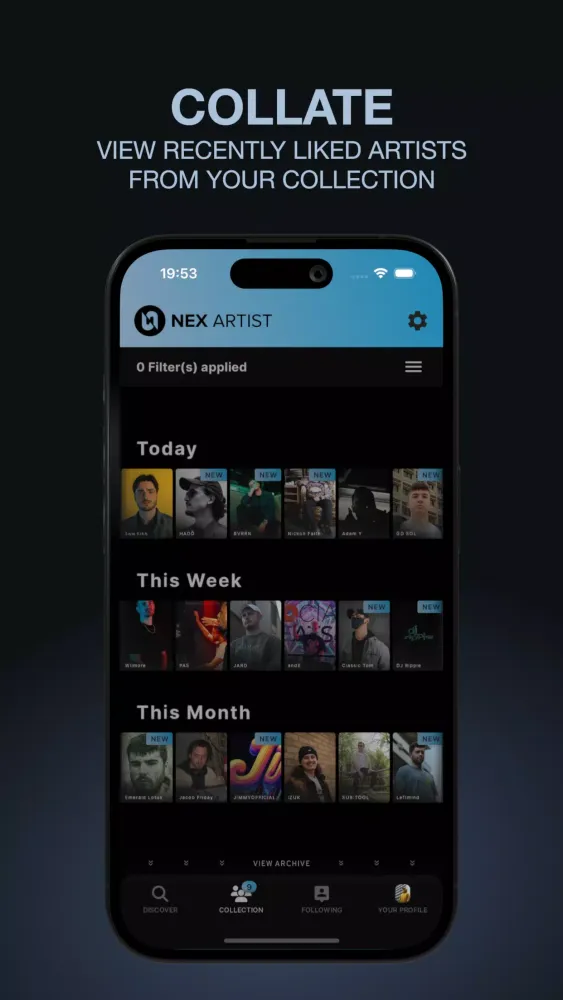 Скриншоты Nex Artist