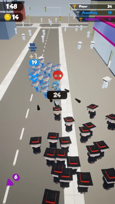 Capturas de tela do Mafia Control - Epic War.io
