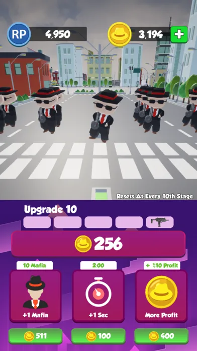 Capturas de tela do Mafia Control - Epic War.io