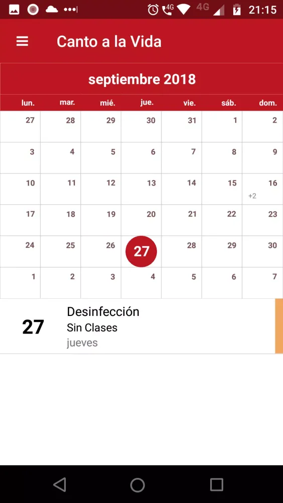 Zrzuty ekranu Canto a la Vida