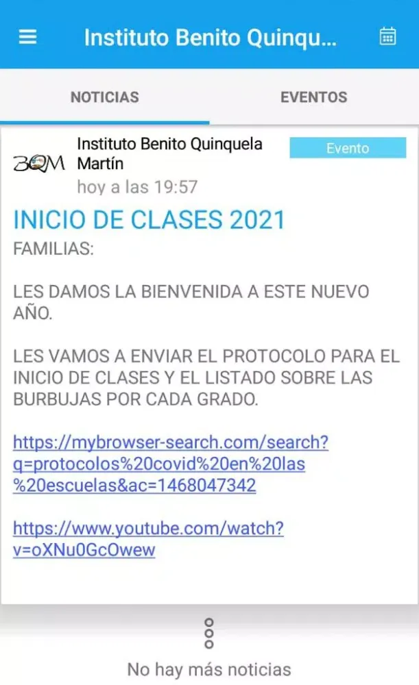 Colegio Benito Quinquela Marti Screenshots