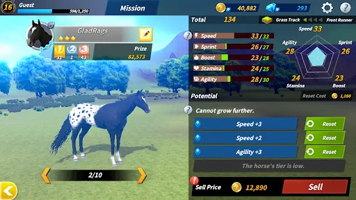 Capturas de tela do Derby Life : Horse racing