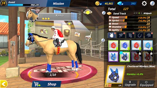 Capturas de tela do Derby Life : Horse racing