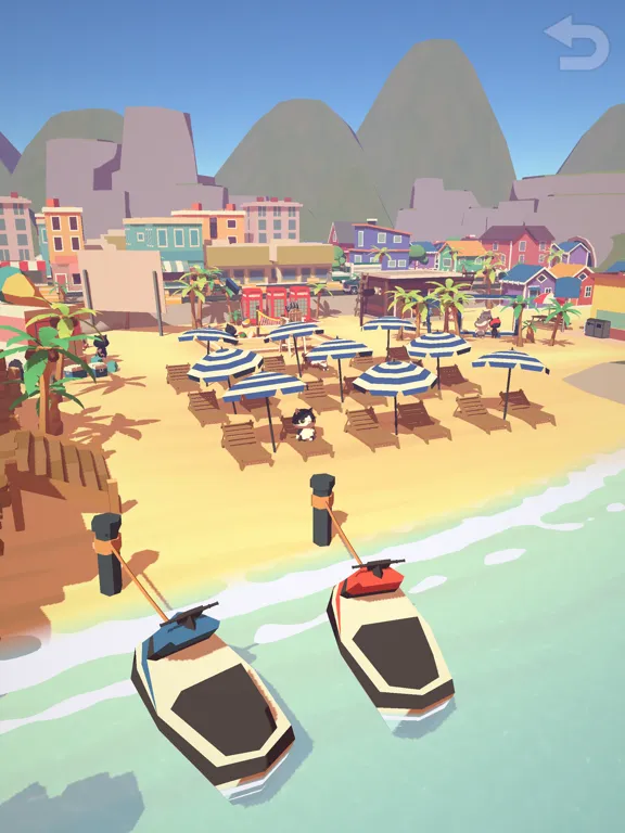 Zrzuty ekranu The Cat Fishing Village iPad 