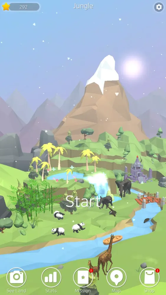 Capturas de tela do Solitaire : Planet Zoo