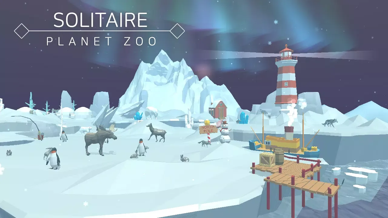 Capturas de tela do Solitaire : Planet Zoo