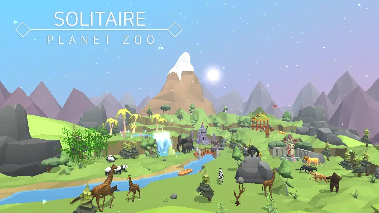 Capturas de tela do Solitaire : Planet Zoo