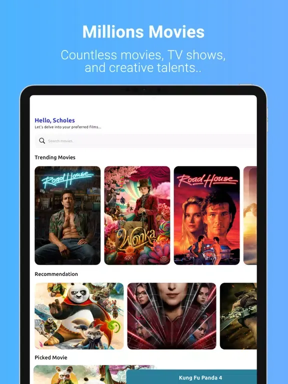 ภาพหน้าจอของ TVing - KDramas Cinemax iPad 