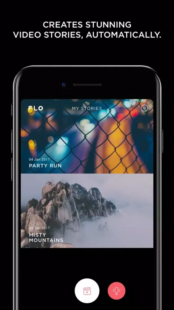 تصاویر Flo - Intelligent Camera & AI Movie Maker