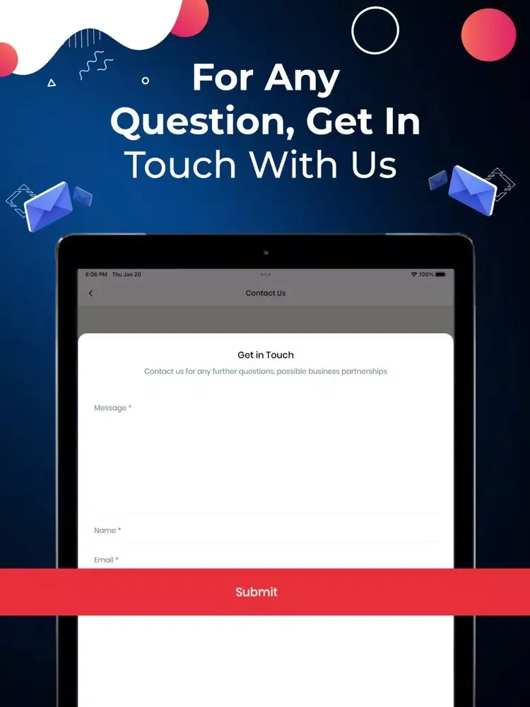 تصاویر NEXGEN SHOP ONLINE STORE iPad 