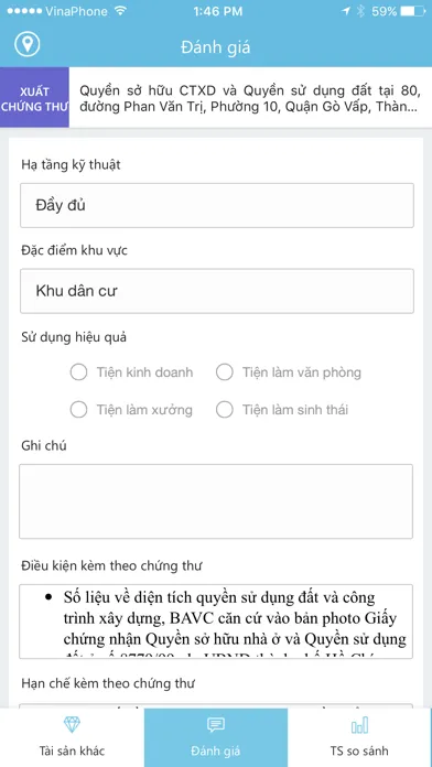 Tham Dinh Gia BDS سکرین شاٹس