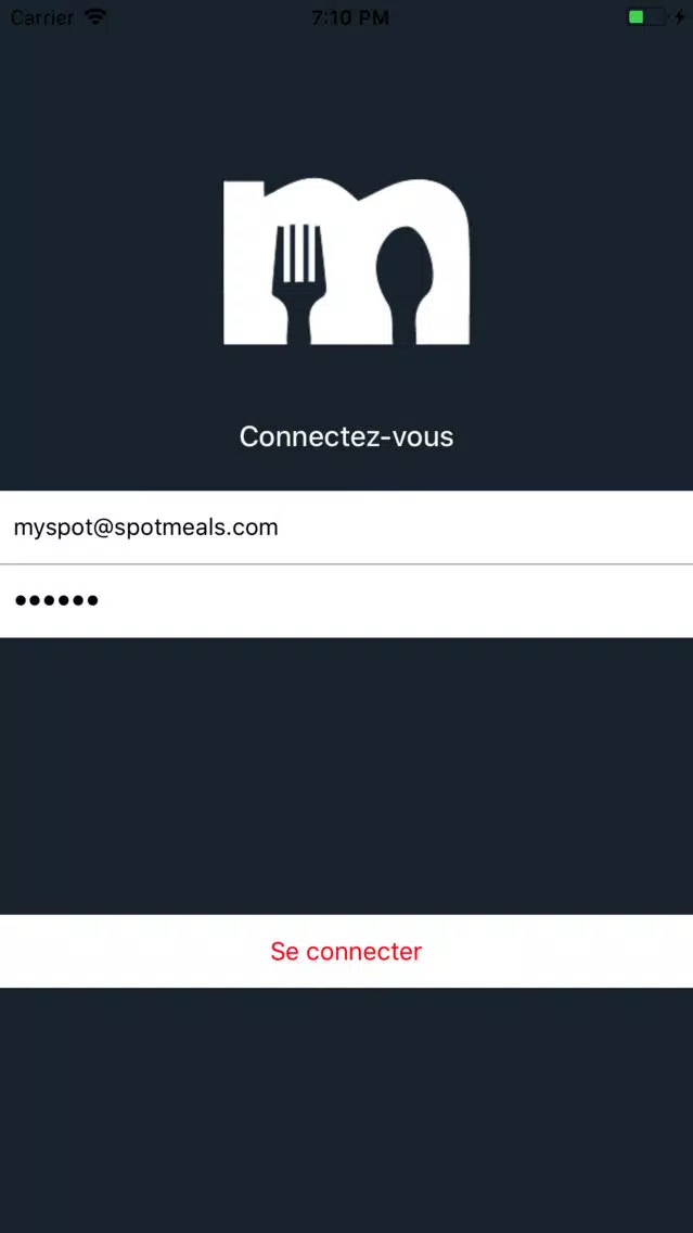 Myspot Screenshots