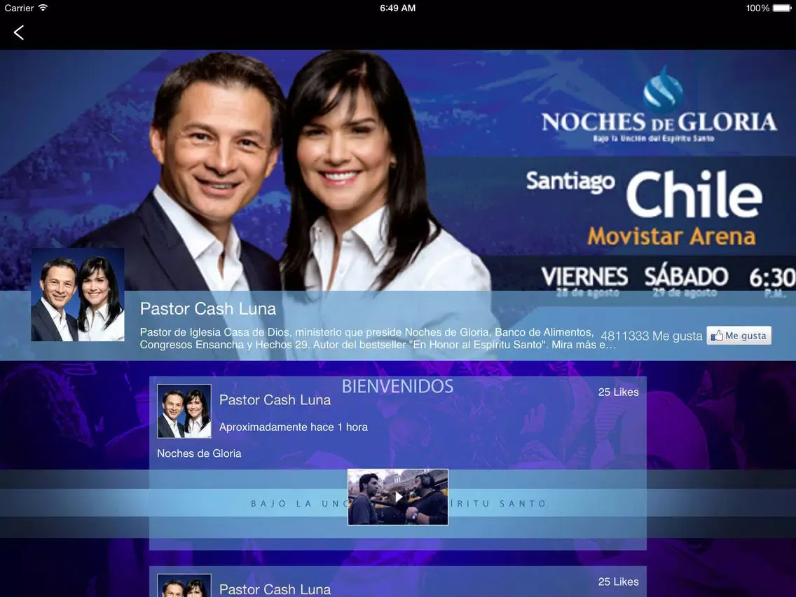 Noches de Gloria iPad  Ekran Görüntüleri