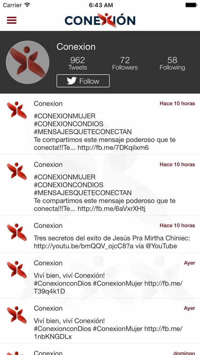 Conexion con Dios স্ক্রিনশট