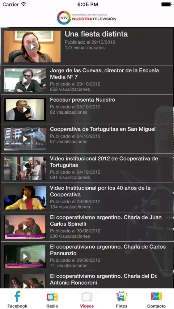 Capturas de pantalla de NTV Radio Oficial