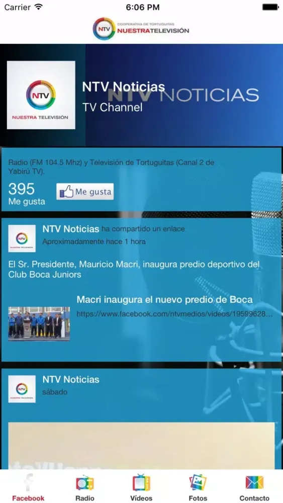 Capturas de pantalla de NTV Radio Oficial