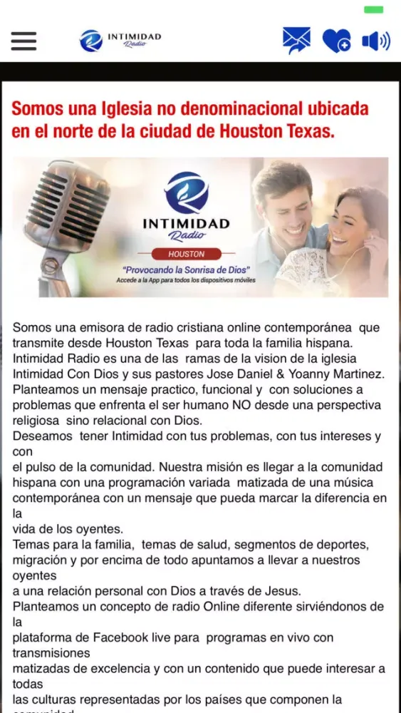 Radio Intimidad স্ক্রিনশট