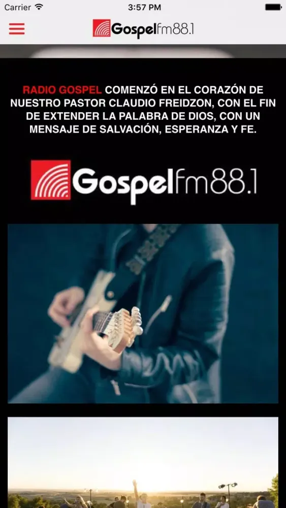 FM Gospel APP Ekran Görüntüleri