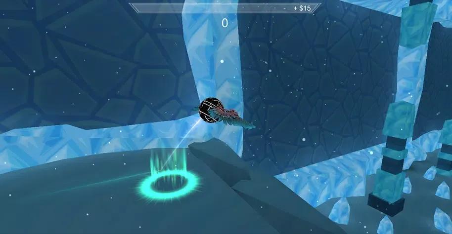 Tangkapan layar Flappy angel ball