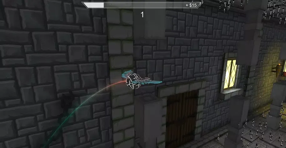 Tangkapan layar Flappy angel ball