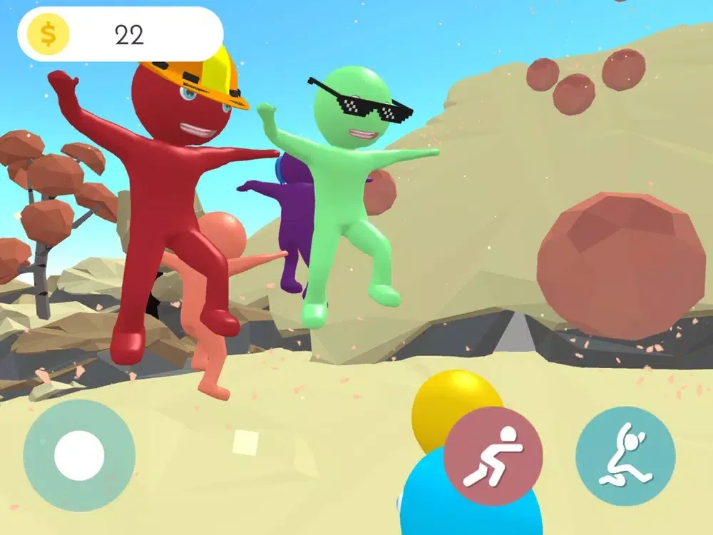 Human Fall Apart Multiplayer iPad  سکرین شاٹس