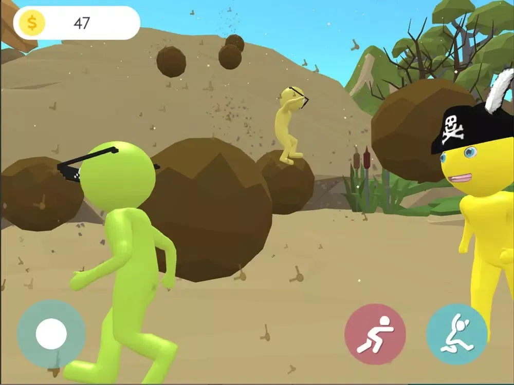 Human Fall Apart Multiplayer iPad  سکرین شاٹس