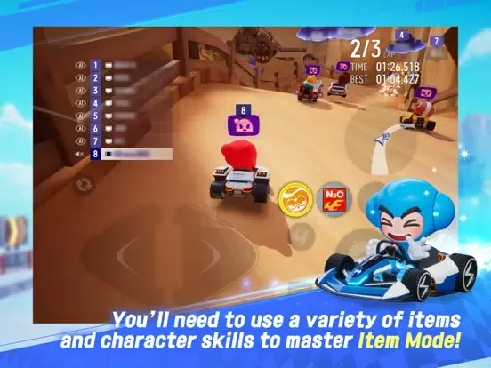Ảnh chụp màn hình của KartRider: Drift iPad 