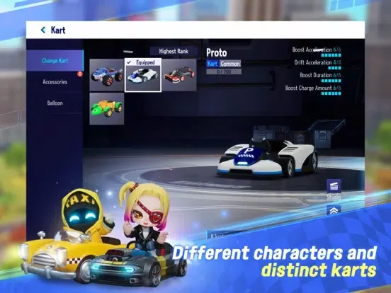 Ảnh chụp màn hình của KartRider: Drift iPad 