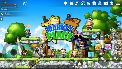 Capturas de tela do MapleStory M - Fantasy MMORPG