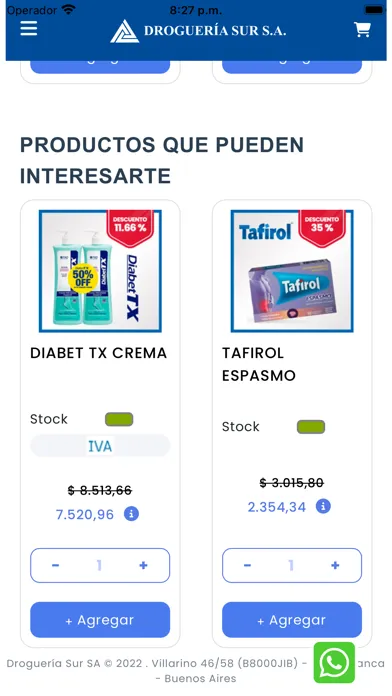 Drogueria Sur SA Ekran Görüntüleri