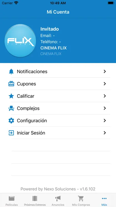 Flix Cinema スクリーンショット