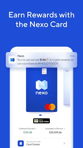 Nexo: Buy Bitcoin & Crypto Screenshots