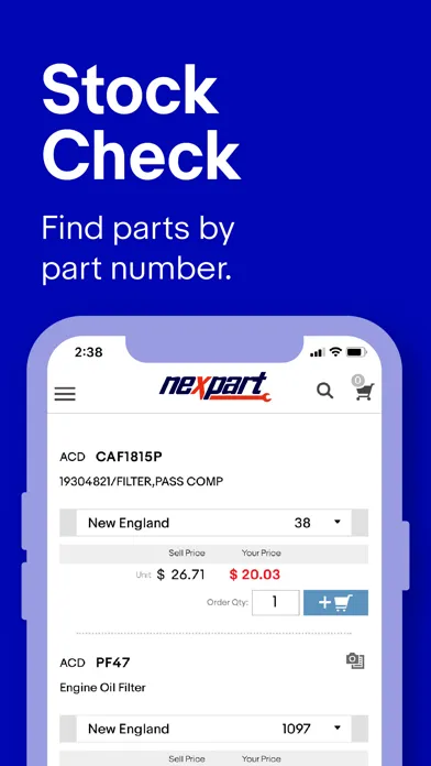 Nexpart স্ক্রিনশট