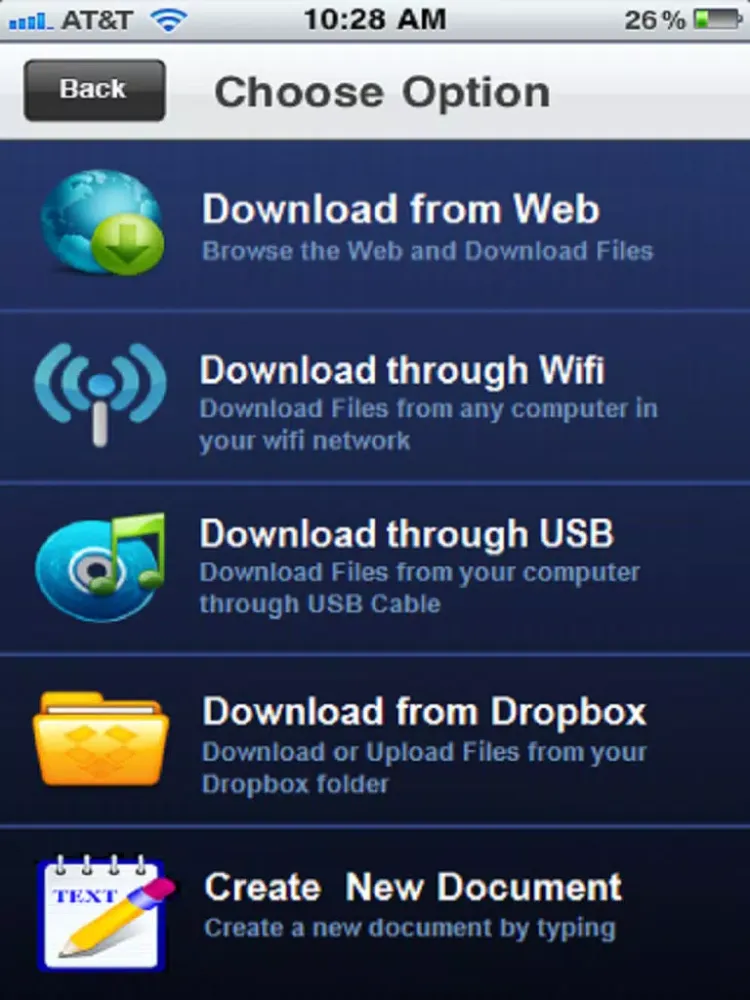 Zrzuty ekranu Downloader for iPhone and iPad iPad 