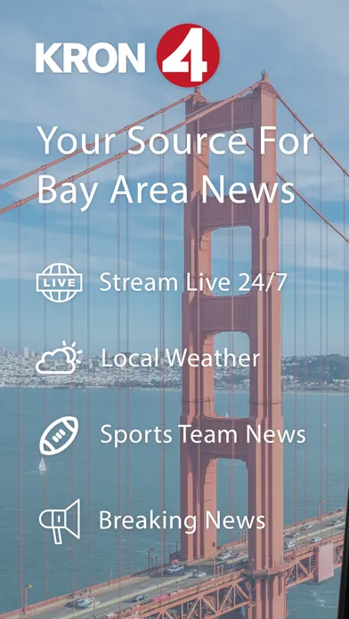 KRON4 Watch Live Bay Area News سکرین شاٹس