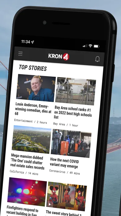 KRON4 Watch Live Bay Area News سکرین شاٹس