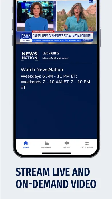 Ảnh chụp màn hình của NewsNation: Unbiased News